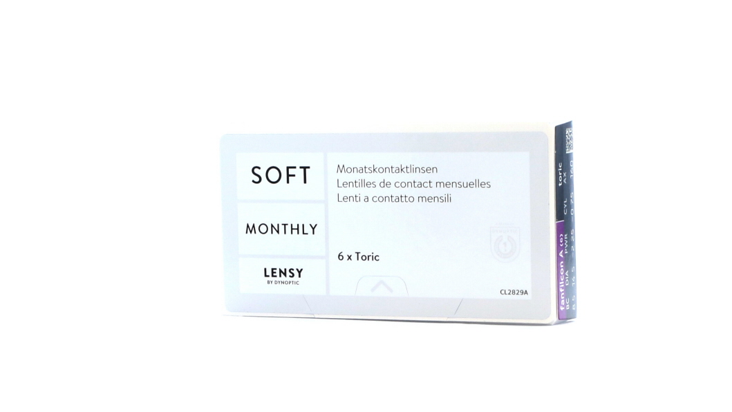 Lensy Monthly Soft Toric